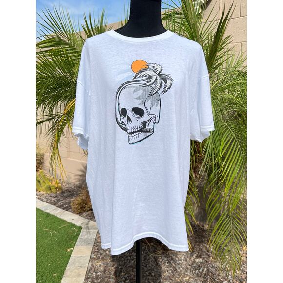 New DEL SOL Men's Biting Skull T-Shirt XL Eco Color Changing in Sun Women's Tee - Picture 12 of 16